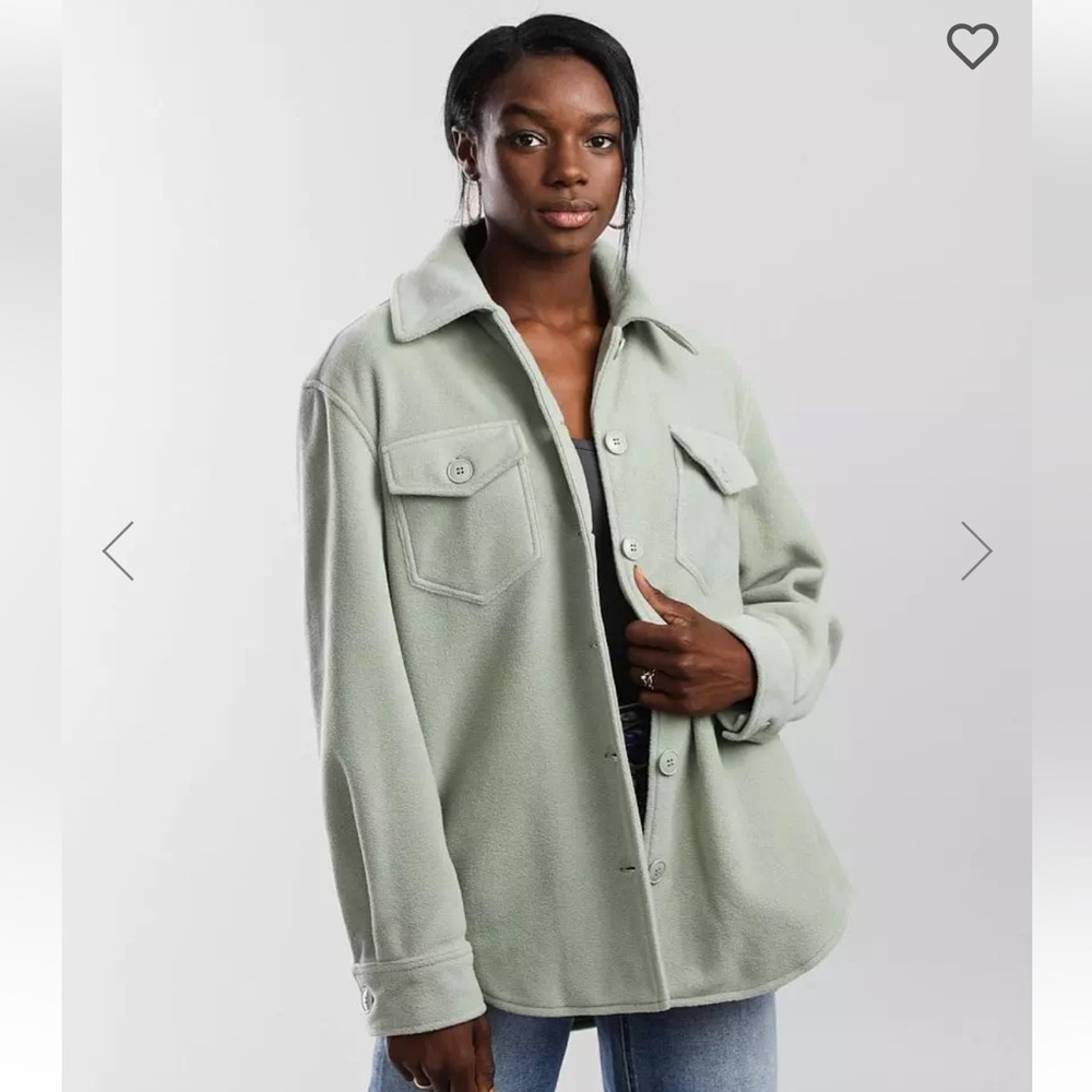 Shinestar Fleece Shacket